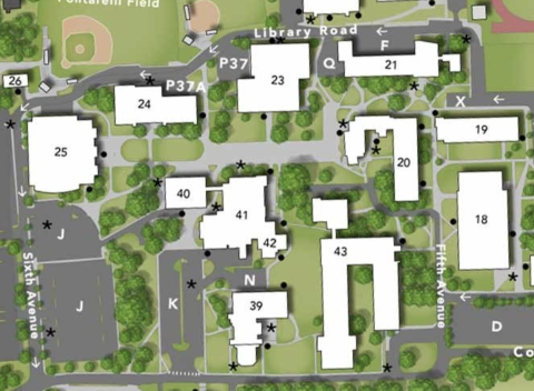RIC Campus Map