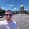 Nate standing in front of the congressional building in Washington D.C.
